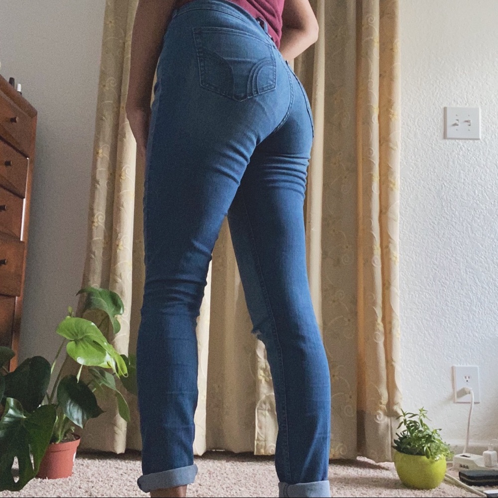 Hollister Super Skinny High Rise Jeans